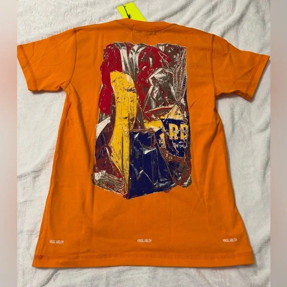 United Standard Reduce Re-Use Recycle Orange Graphic Tee - Picture 5 of 8